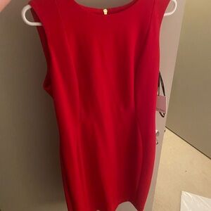Calvin Klein Red Dress Size 12 NEVER WORN!